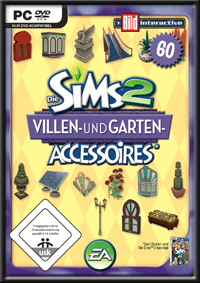 Die Sims 2: Villen- und Garten-Accessoires GameBox